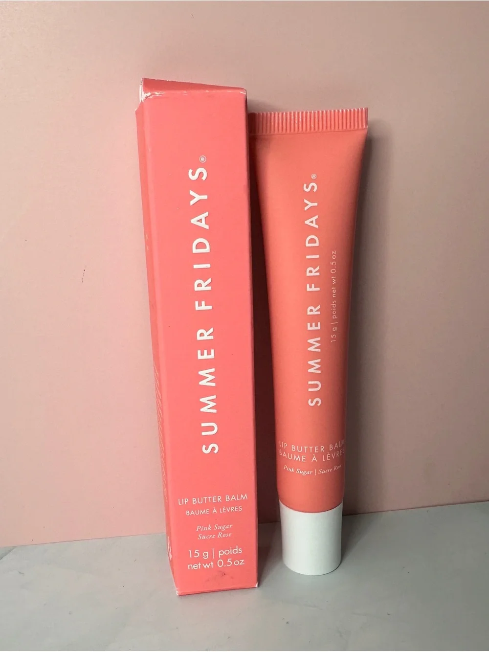 Summer Fridays Pink Coral Lip Butter Balm